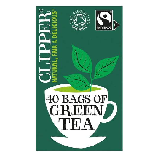 Clipper 40 Organic Green Tea Teabags