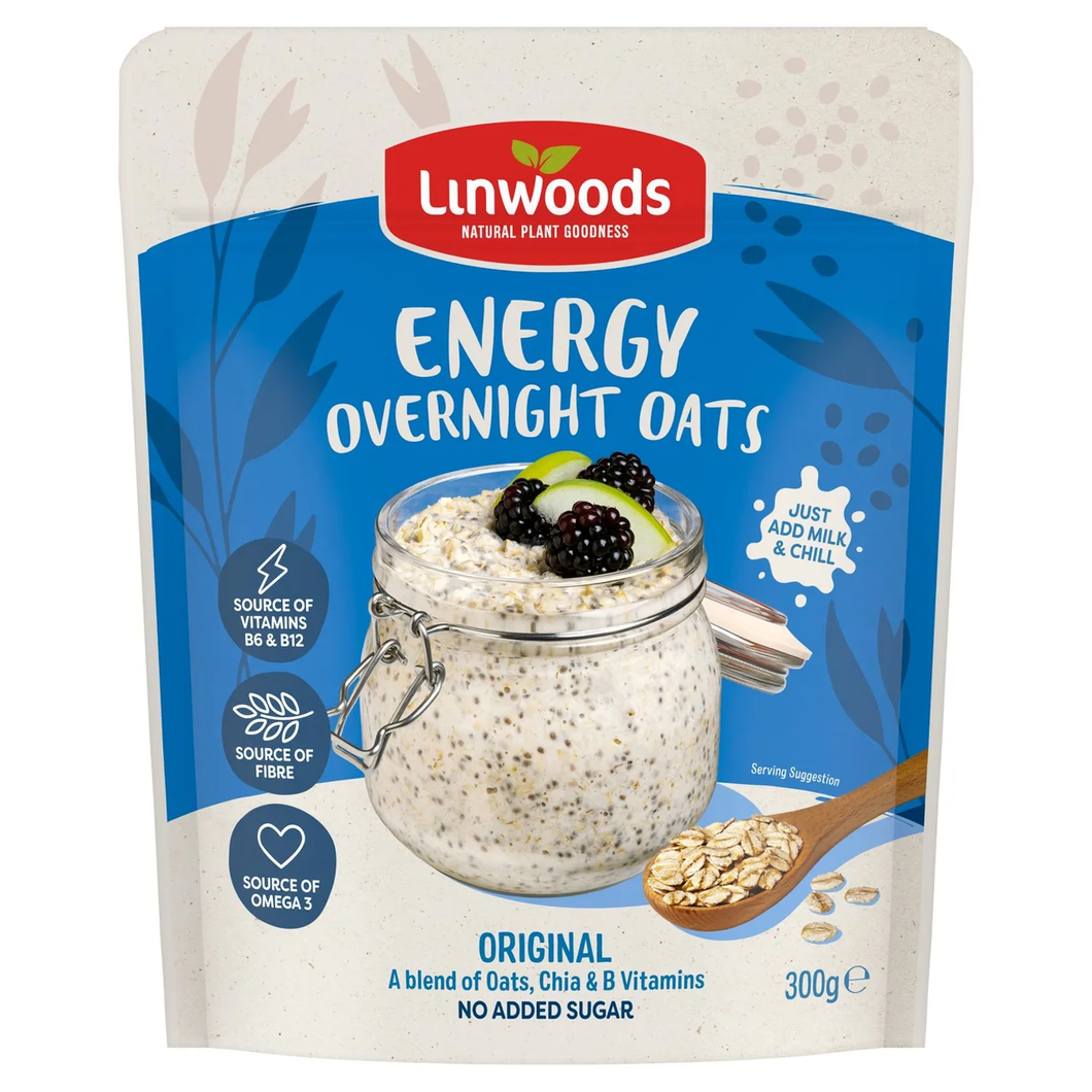 Linwoods Overnight Oats Original Energy 300g