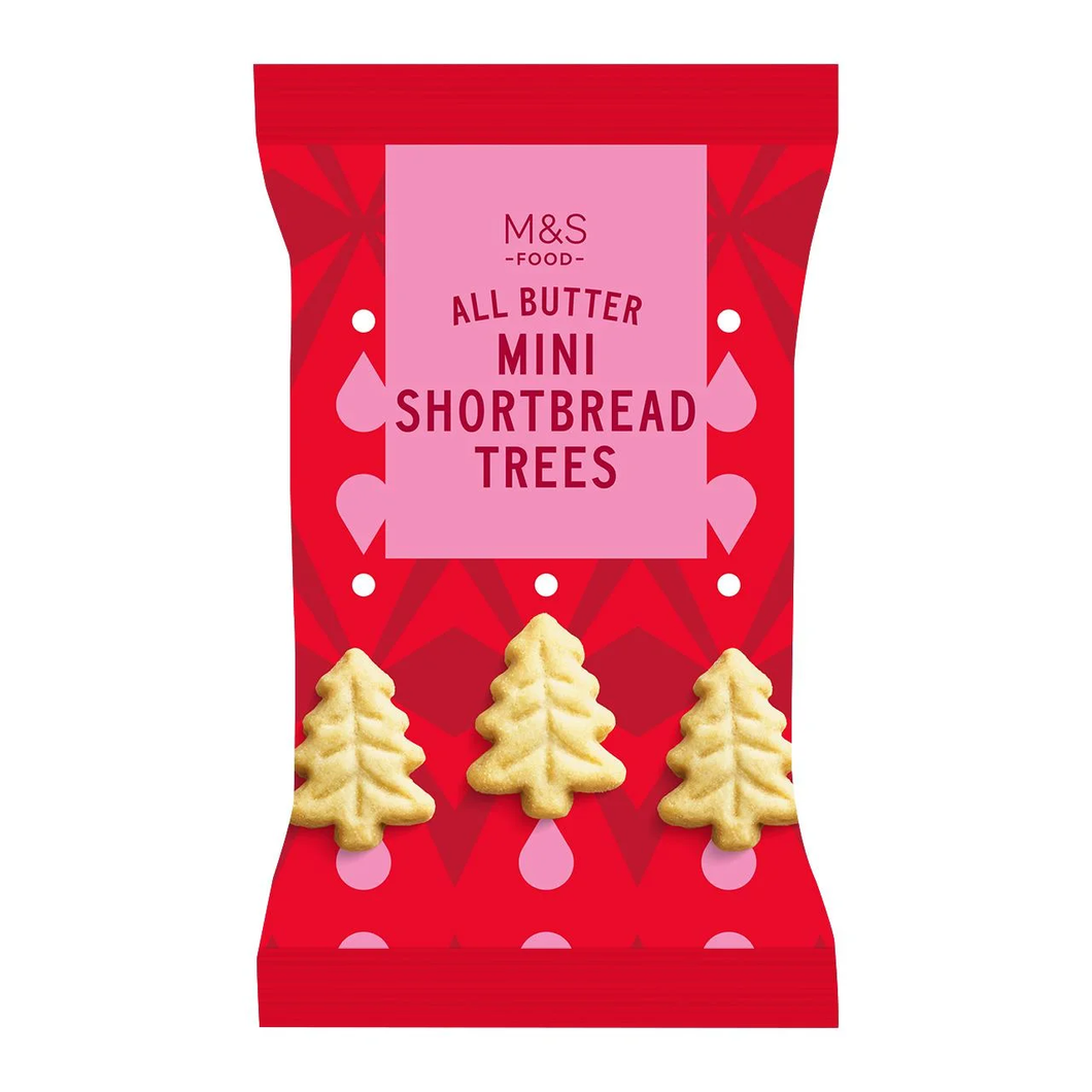 M&S All Butter Mini Shortbread Trees 100g