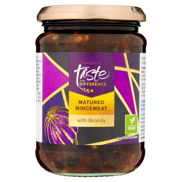 Sainsbury's Brandy Matured Mincemeat 411g