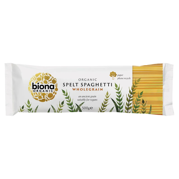 Biona Organic Spelt Spaghetti White Pasta 500g