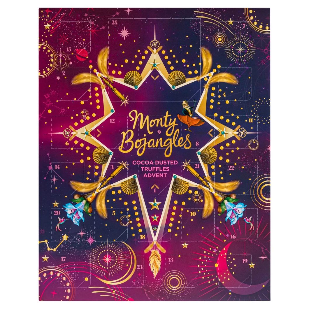 Monty Bojangles Chocolate Truffles Advent Calendar 235g