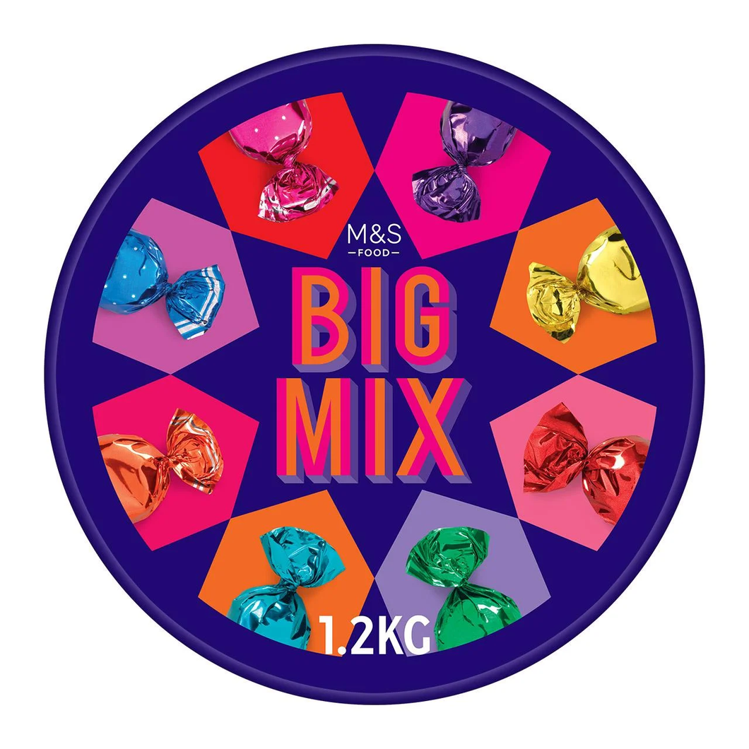 M&S Big Mix Tin 1.2KG