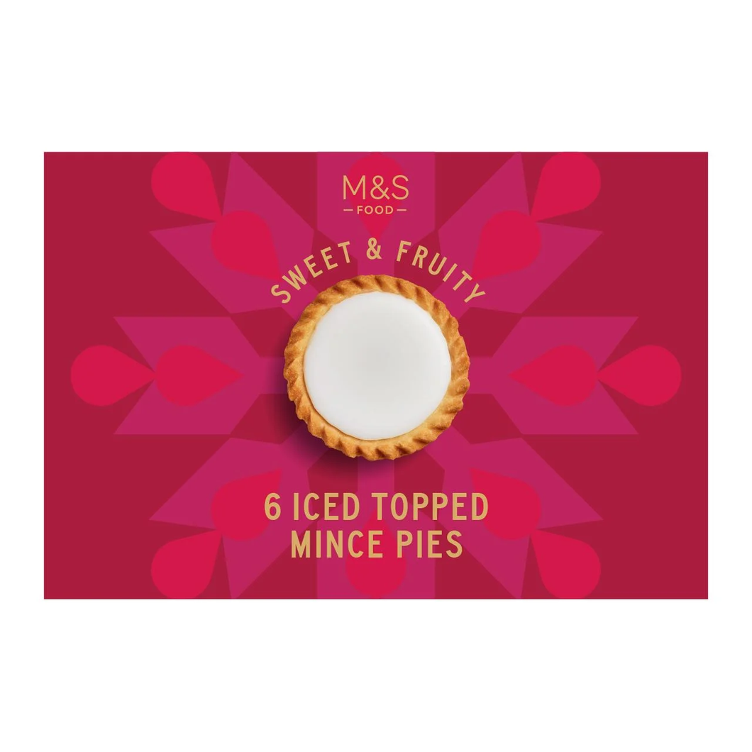M&S Iced Topped Mince Pies
