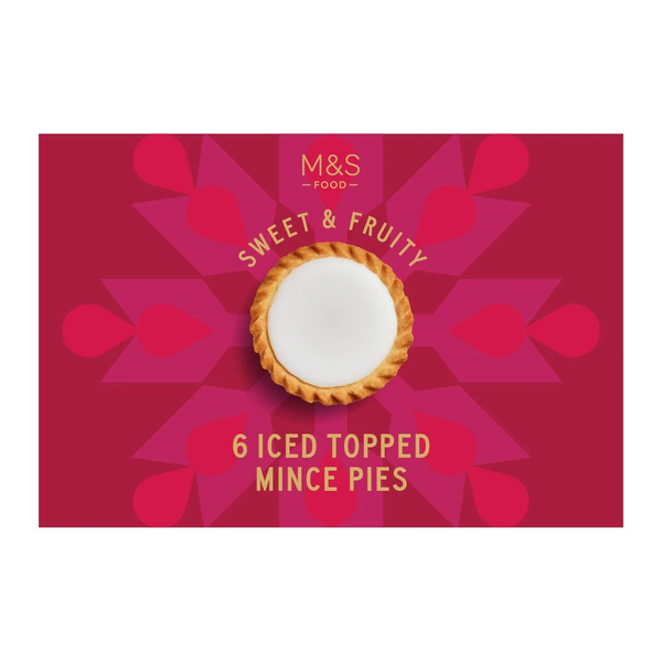 M&S Iced Topped Mince Pies