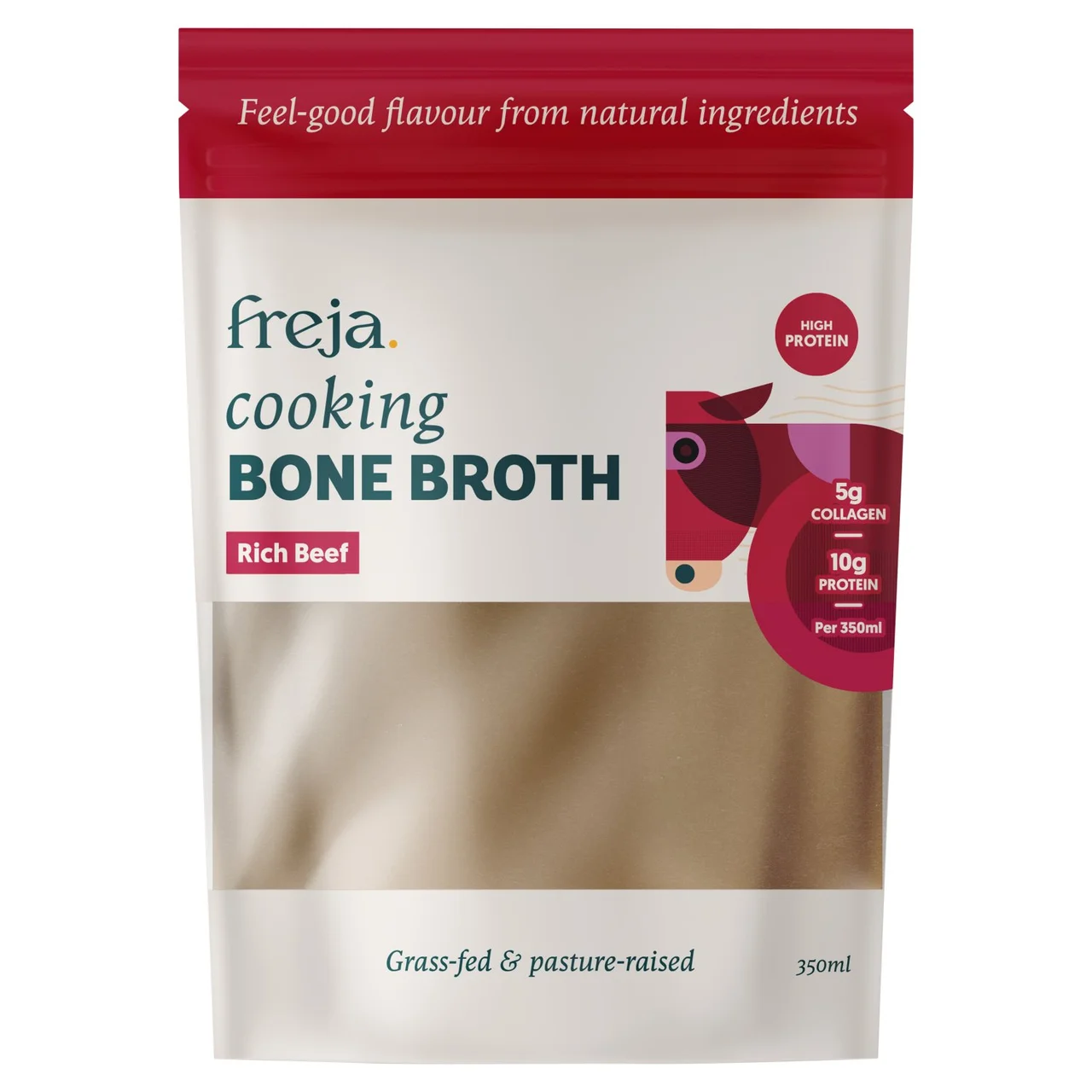 Freja Rich Beef Cooking Bone Broth 350ml
