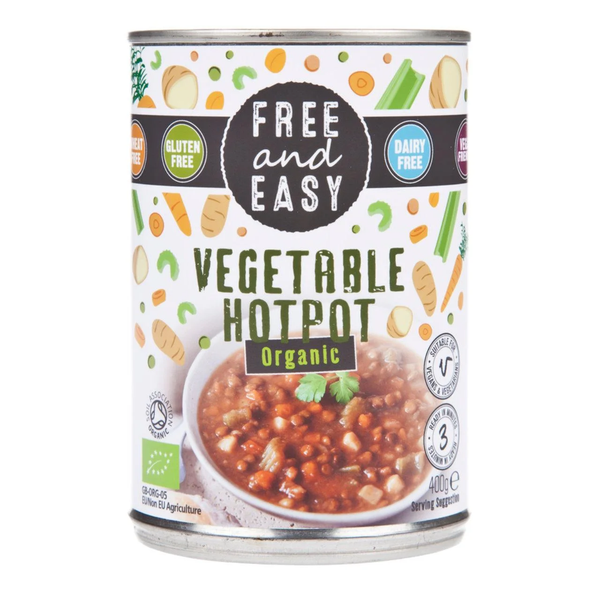 Free & Easy Organic Vegetable Hotpot 400g