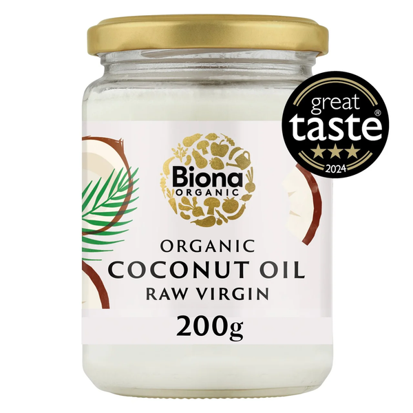 Biona Organic Virgin Coconut Oil Raw 200g