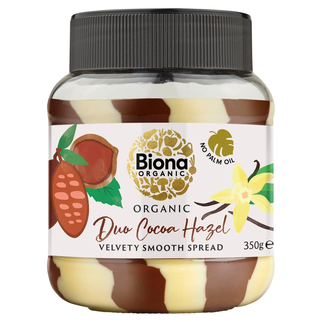 Biona Organic Duo Chocolate Hazelnut Spread 350g