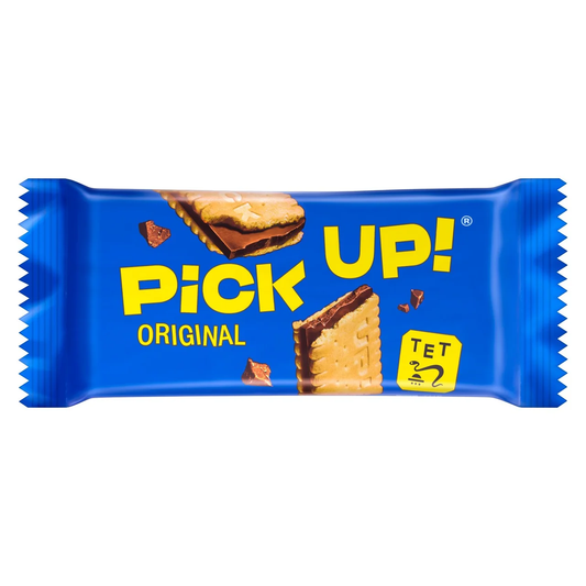 Bahlsen Pick Up! Milk Chocolate Biscuits - Single Bar 28g