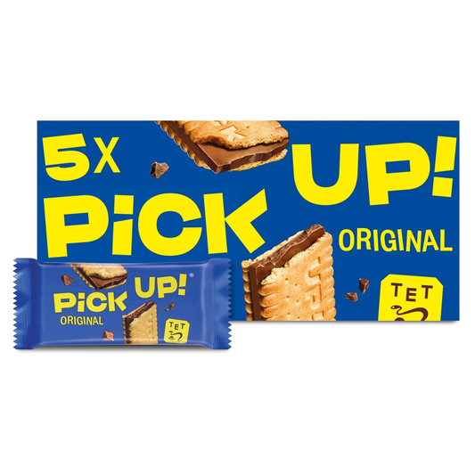 Bahlsen Pick Up!  Milk Chocolate Biscuit Bars 5x28g
