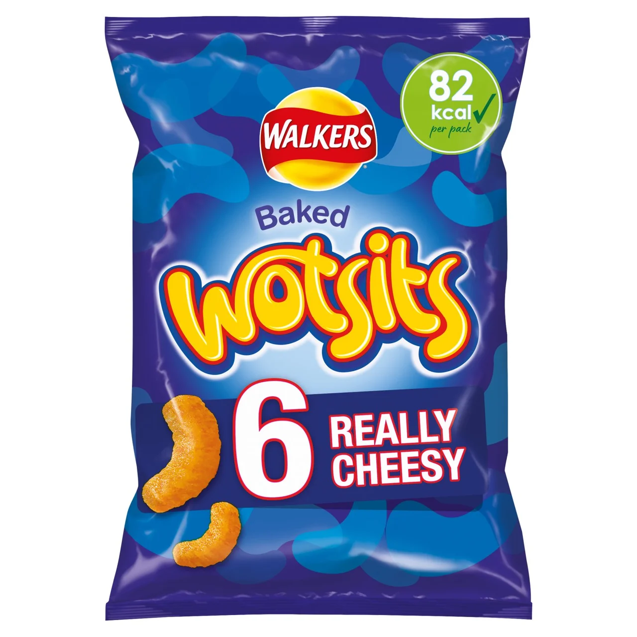 Walkers Wotsits Really Cheesy Multipack 6x16.5g