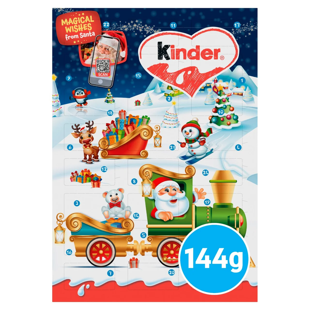Kinder Chocolate 24 Mini's Advent Calendar 144g