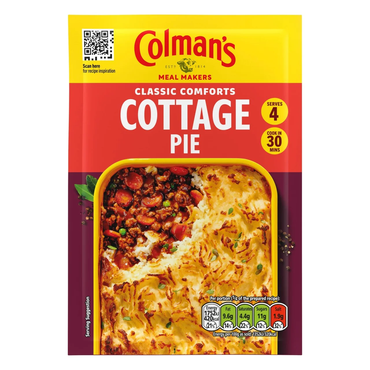 Colman's Cottage Pie Sauce Mix 45g