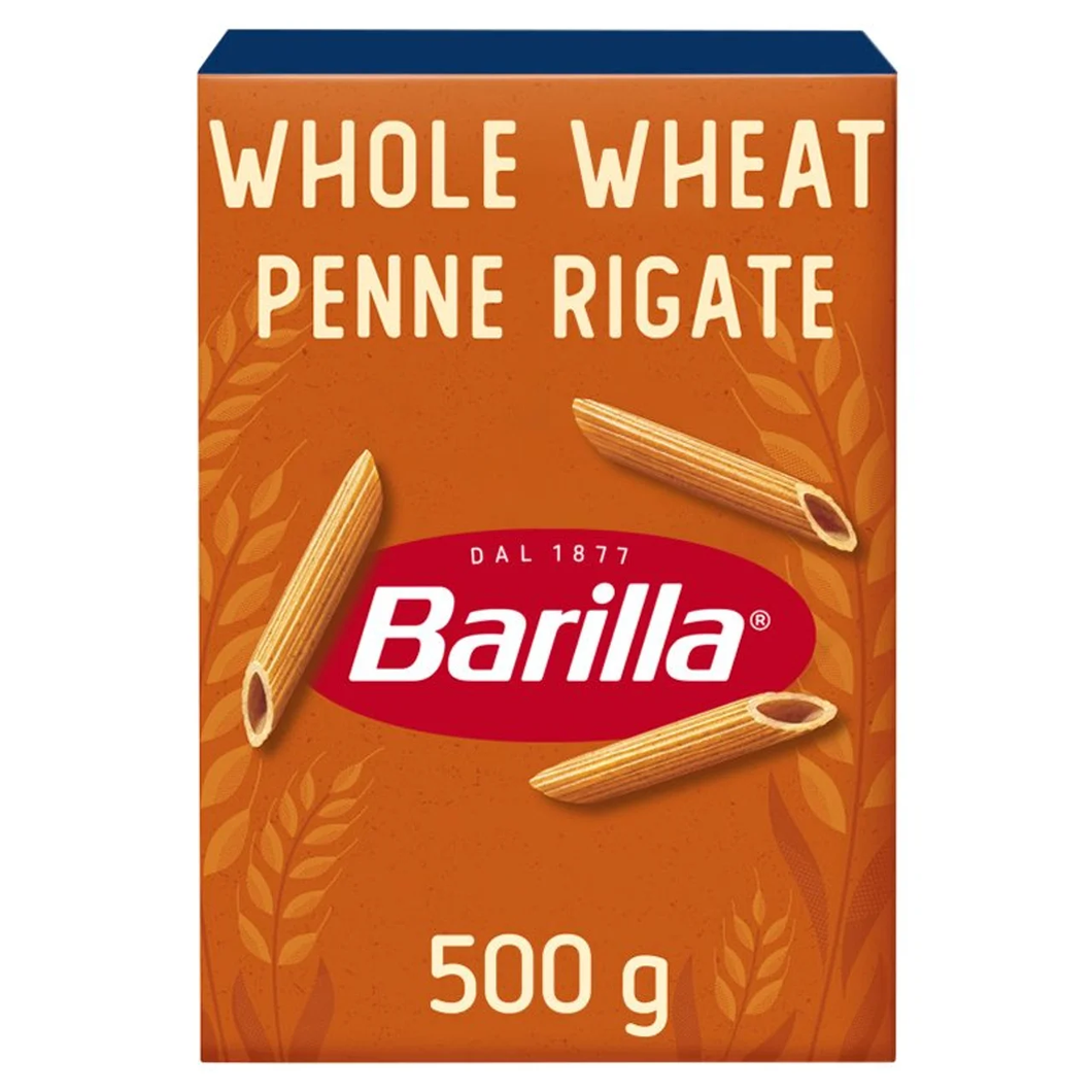 Barilla Whole Wheat Pennette Rigate 500g