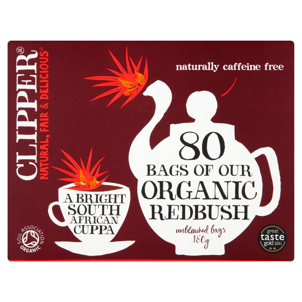 Clipper Organic Redbush Infusion 80 Tea Bags