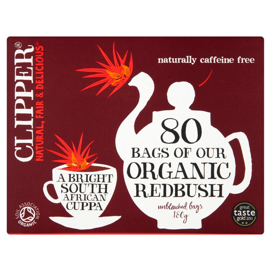 Clipper Organic Redbush Infusion 80 Tea Bags