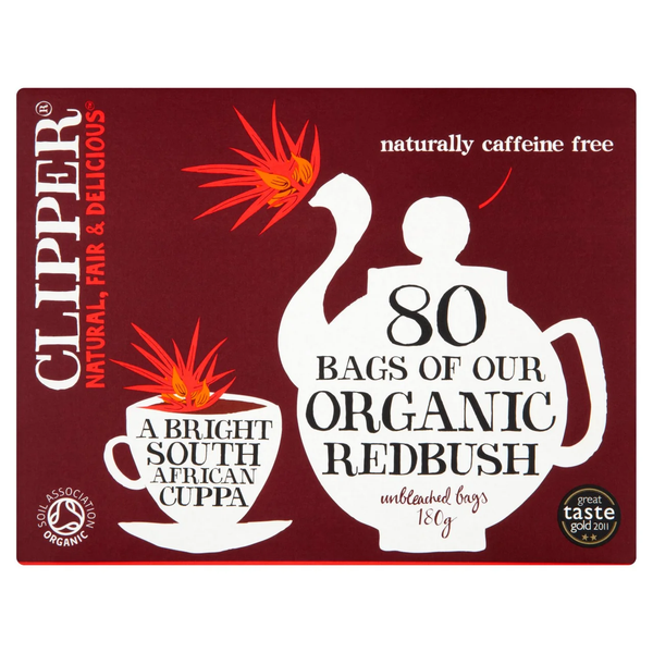 Clipper Organic Redbush Infusion 80 Tea Bags