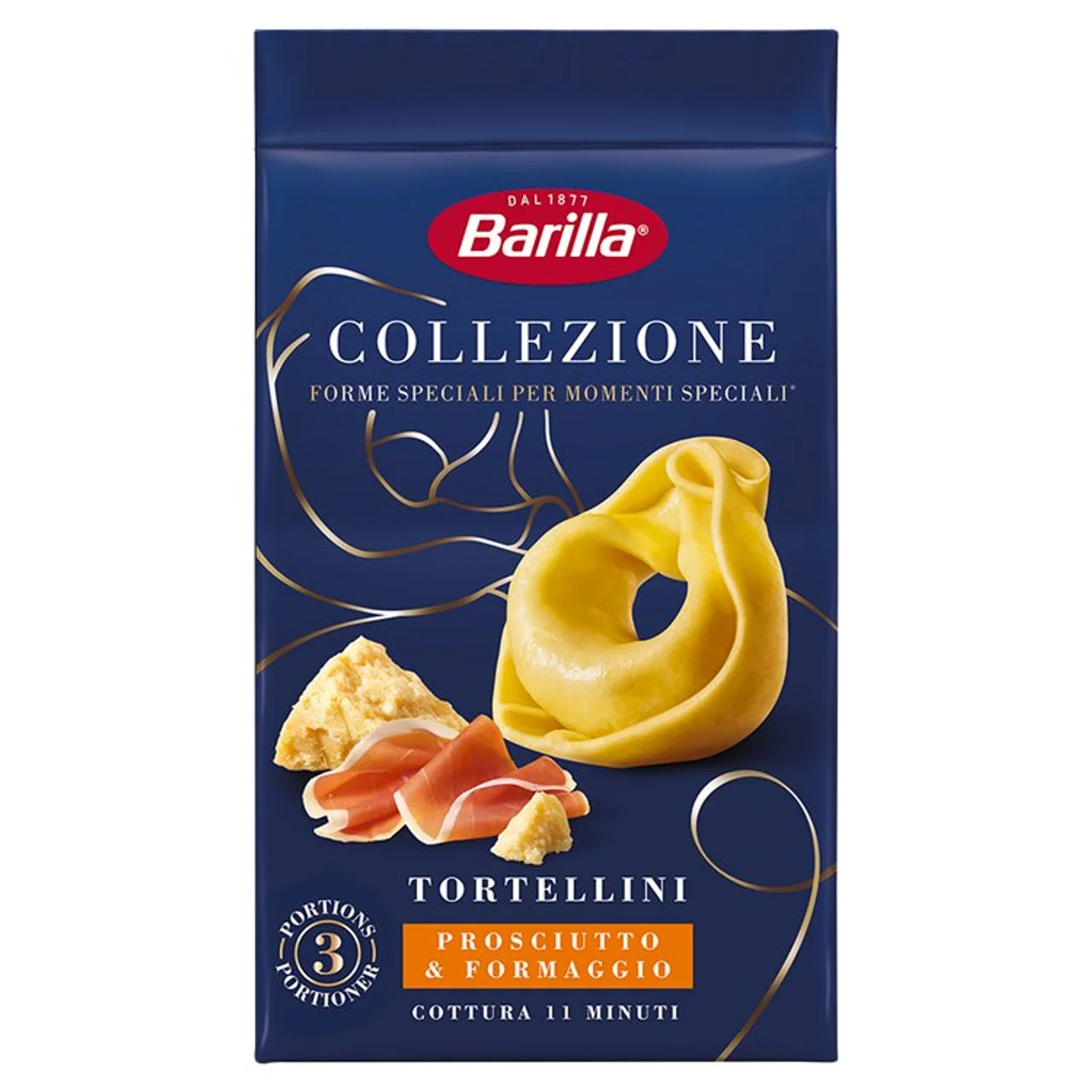 Barilla Pasta Tortellini Ham & Cheese 250g