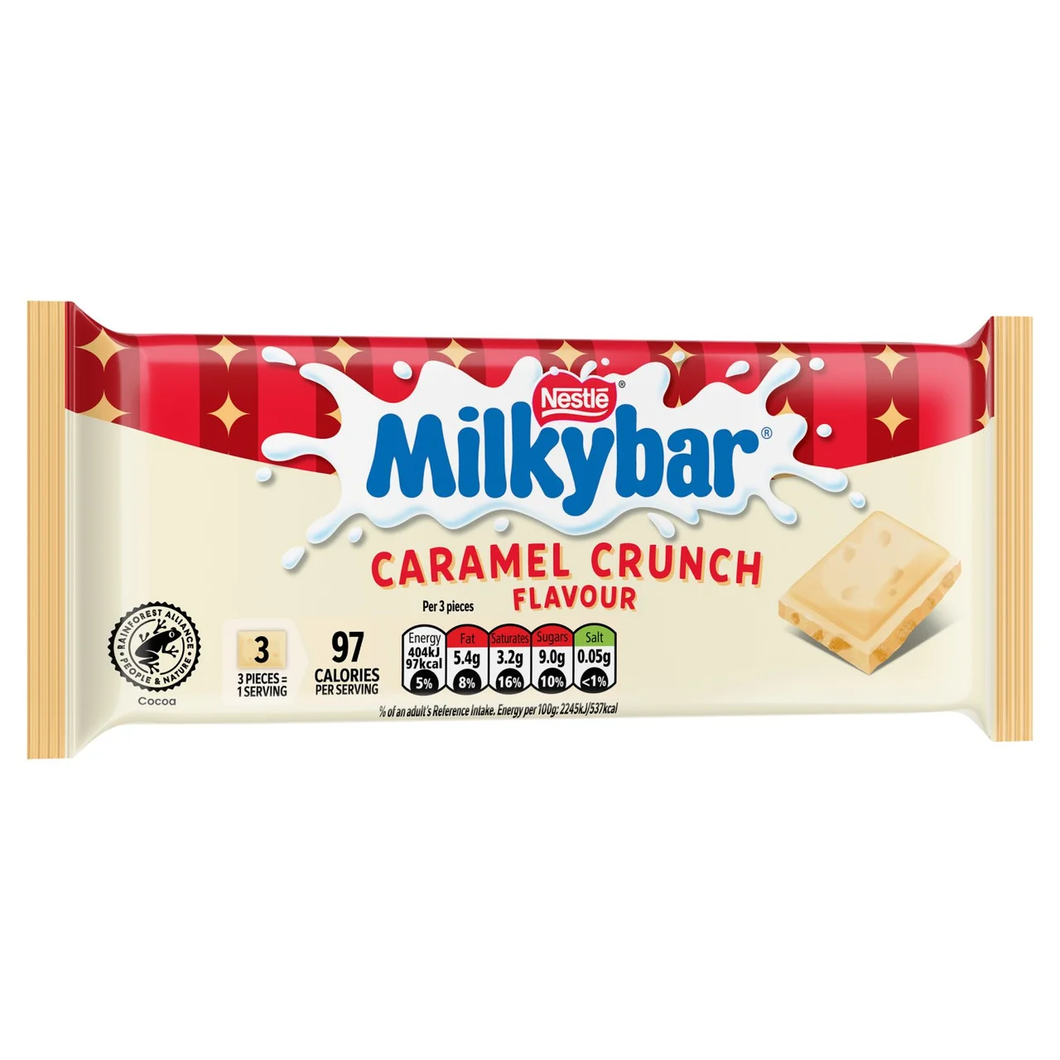 Milkybar Caramel Crunch Block 90G