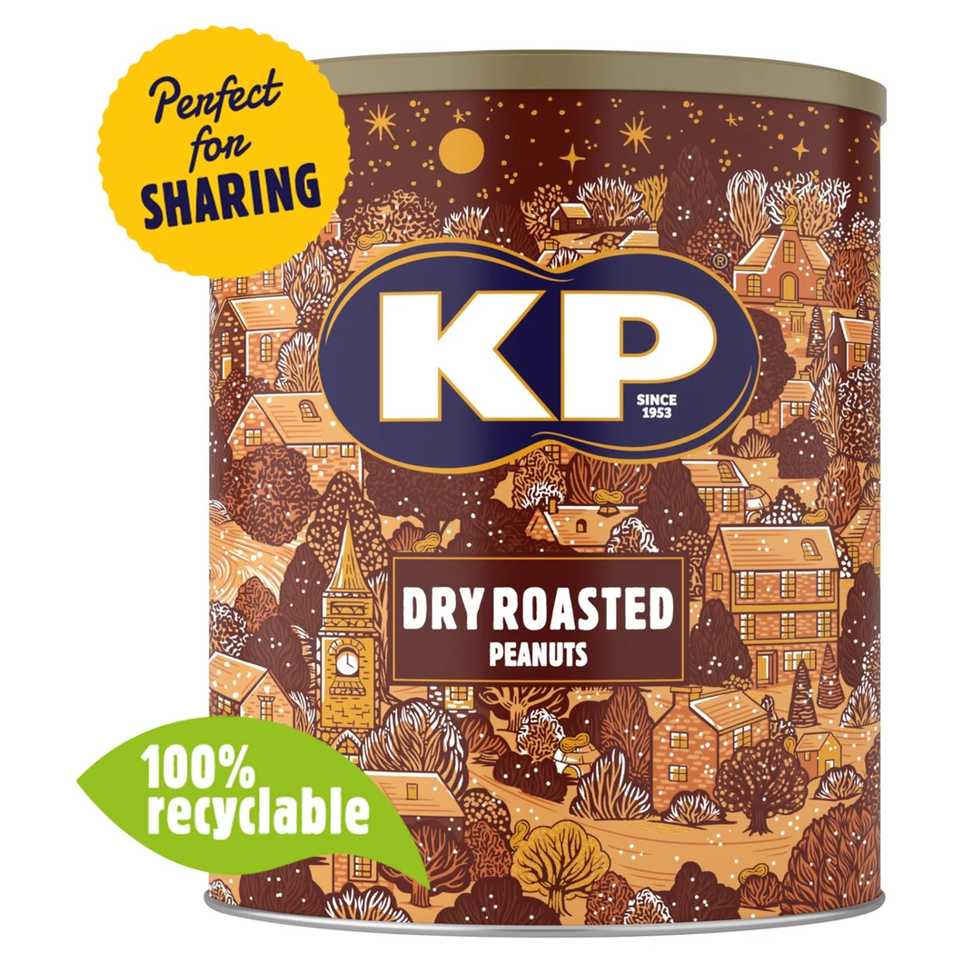 KP Dry Roasted Peanuts Christmas Caddy 280g