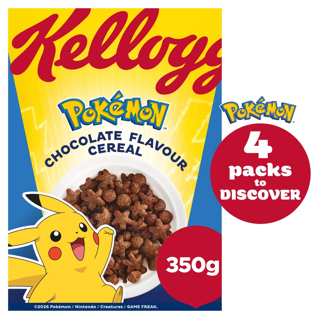 Kellogg's Pokemon Chocolate Cereal 3506