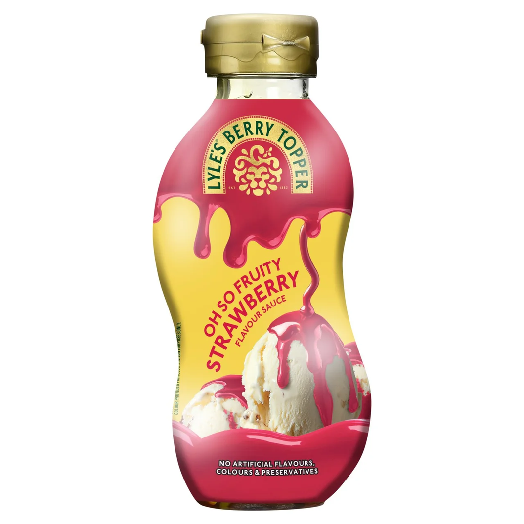 Lyle's Strawberry Syrup 325g