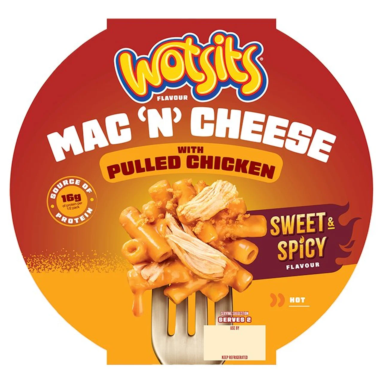 Wotsits Sweet & Spicy Mac & Cheese with Chicken 375g