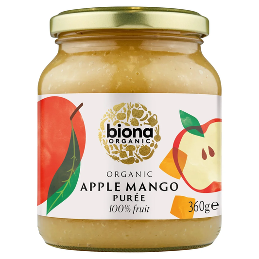 Biona Organic Apple Mango Puree 360g