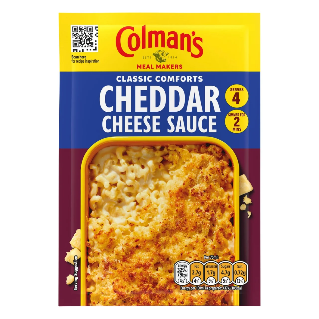 Colman's Cheddar Cheese Sauce Mix 40g