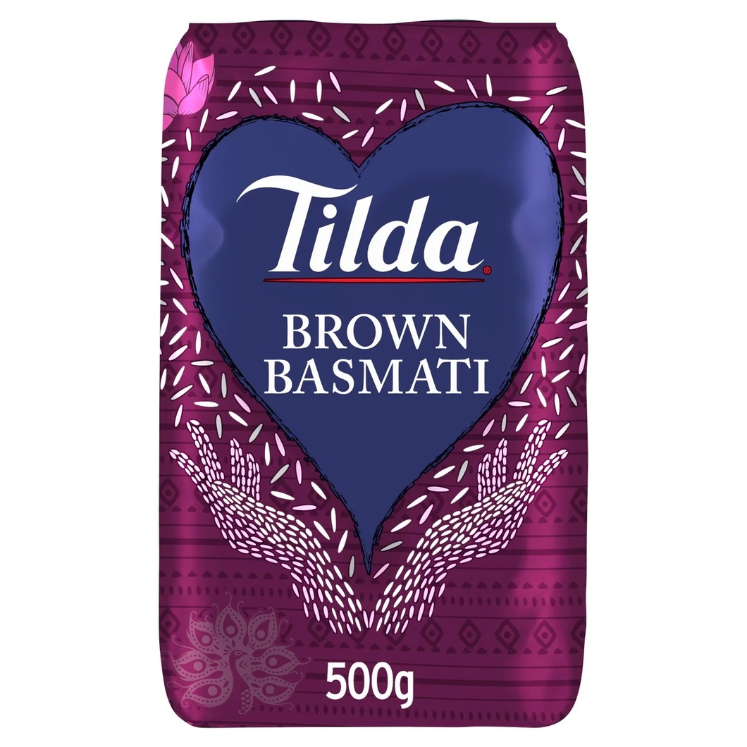 Tilda Wholegrain Basmati Rice 500g