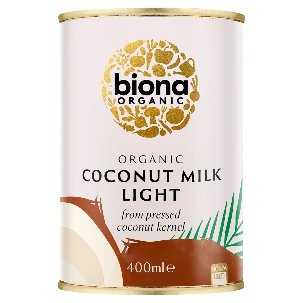 Biona Organic Coconut Milk Light (9% Fat) 400ml