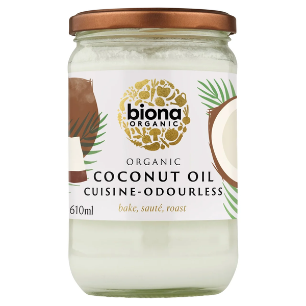 Biona Organic Coconut Oil Cuisine Odourless 610ml