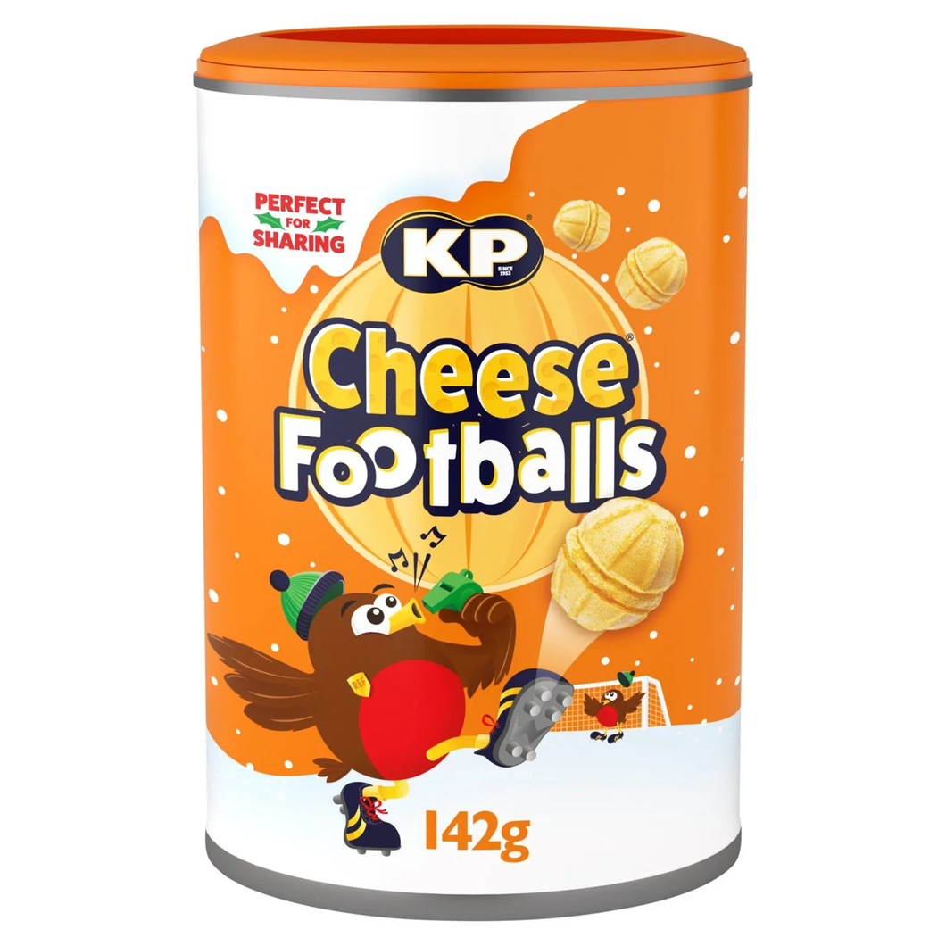 Kp Cheese Footballs Christmas  Caddy 142G