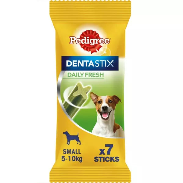 Pedigree Dentastix Small Dog Daily Fresh, 7 Dental Chews