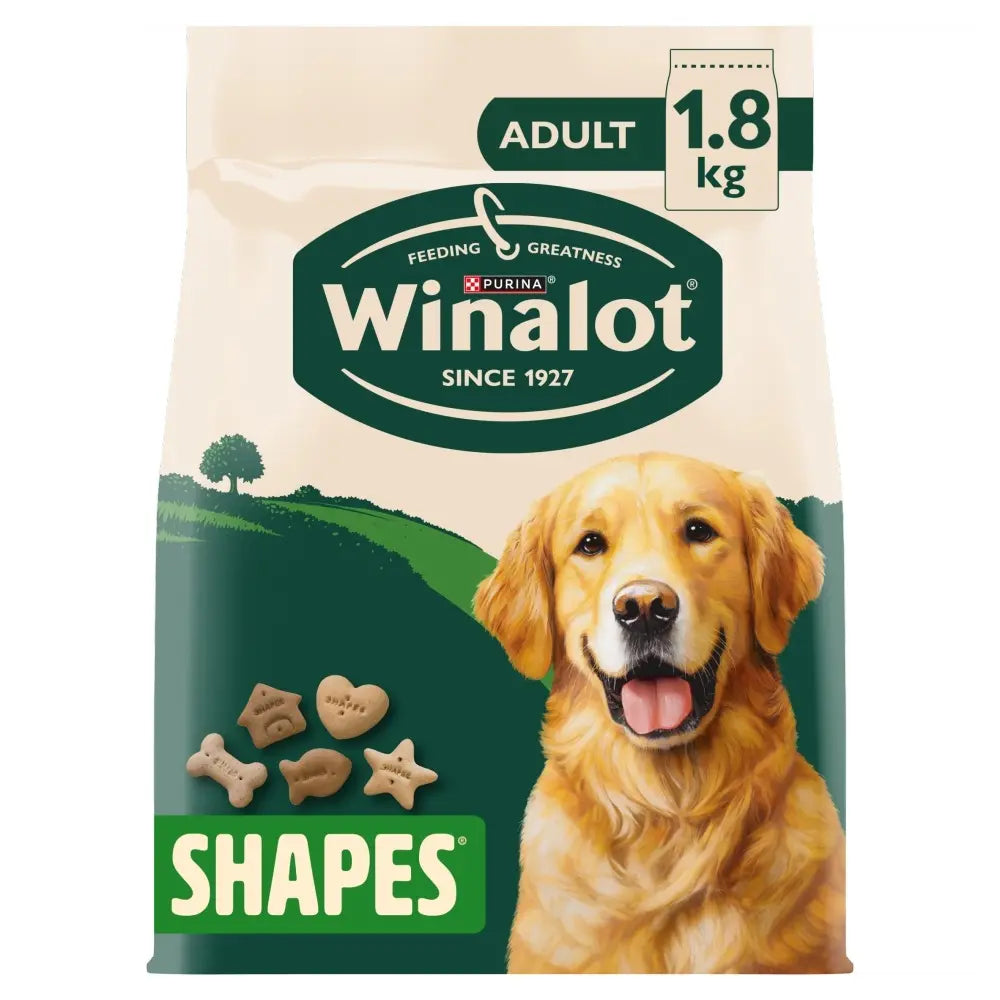 Winalot Shapes Dog Biscuits, 1.8kg