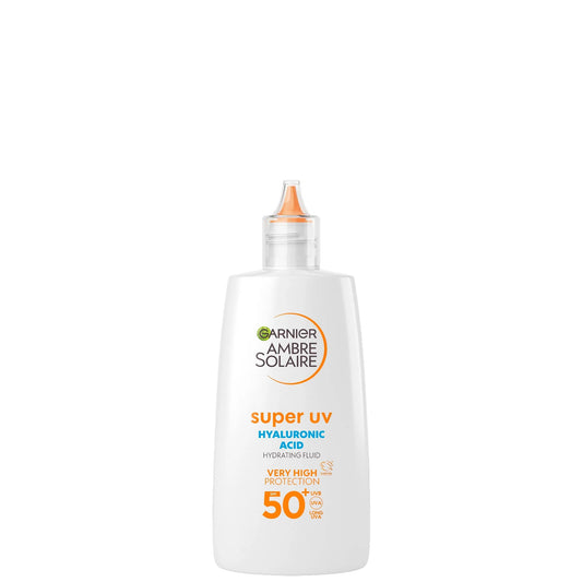 Garnier Ambre Solaire SPF 50+ Super UV Face Protection Sun Cream 40ml