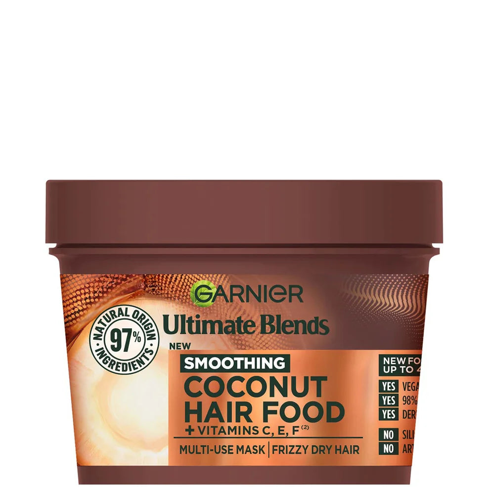Garnier Ultimate Blends Hair Food Coconut Oil 3-in-1 Hair Mask Treatment 390ml