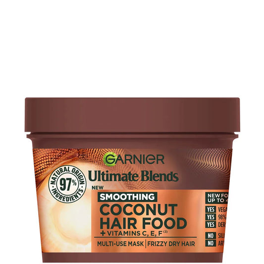 Garnier Ultimate Blends Hair Food Coconut Oil 3-in-1 Hair Mask Treatment 390ml
