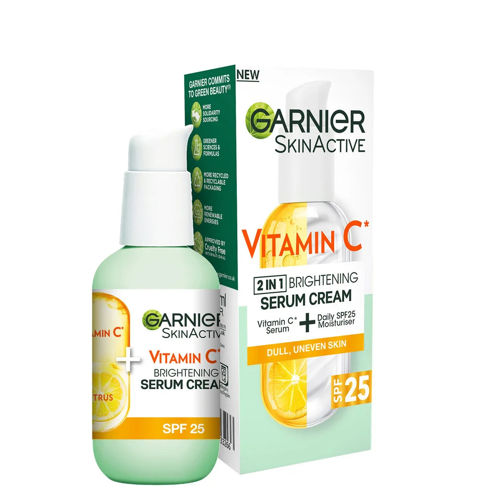 Garnier Vitamin C Bright Serum Cream, SPF 25 50ml