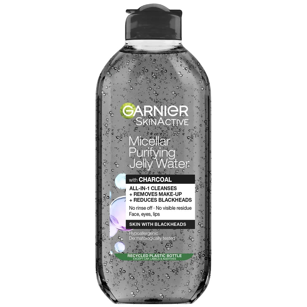Garnier Purifying Micellar Jelly Water with Charcoal 400ml