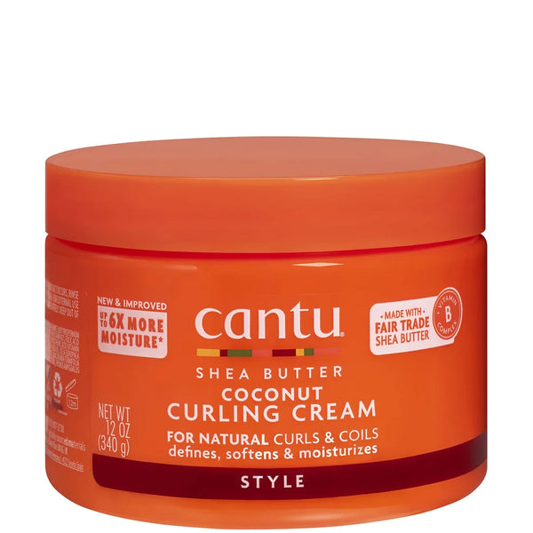 Cantu Shea Butter Natural Hair Coconut Curling Cream 340g