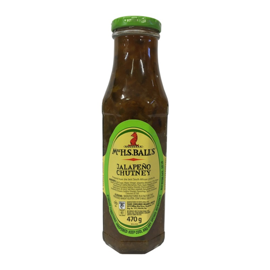 Mrs Balls Chutney Jalapeno 470g