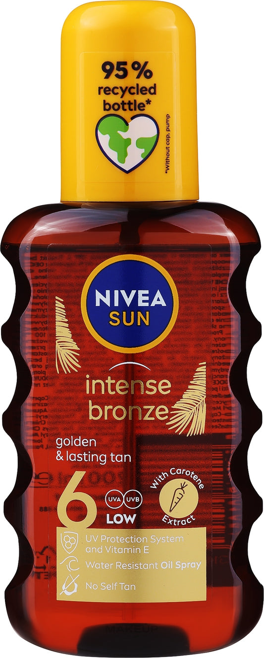 NIVEA Tan Oil Spray SPF6, 200ml
