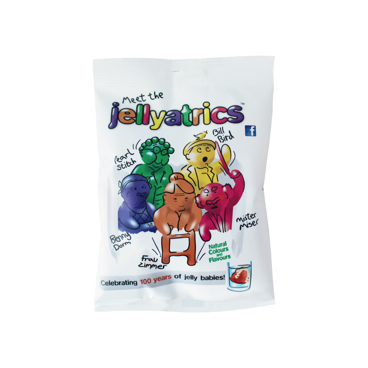 Jellyatrics Fruit Flavoured Jellies 150g