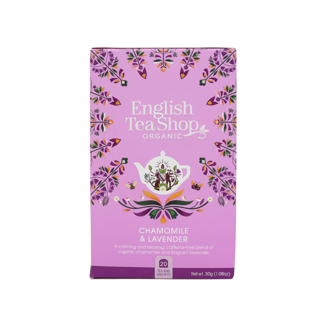English Tea Shop 20 Chamomile & Lavender Sachets