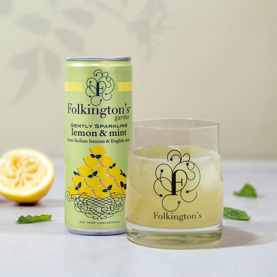 Folkington's Garden - Gently Sparkling Lemon & Mint 250Ml