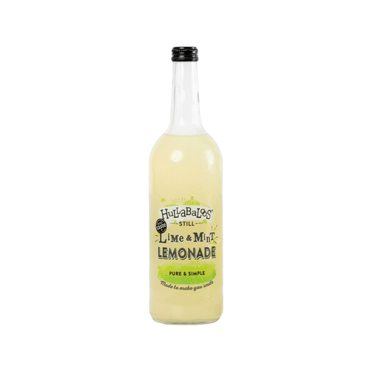 Hullabaloos Still Lime & Mint Lemonade 750ml