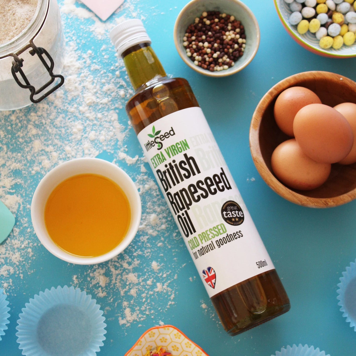 Littleseed British Rapeseed Oil 500Ml