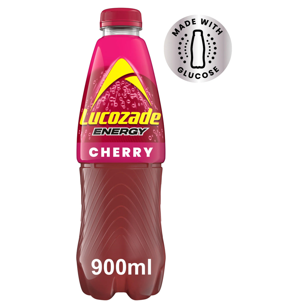 Lucozade Energy Drink Wild Cherry 900ml